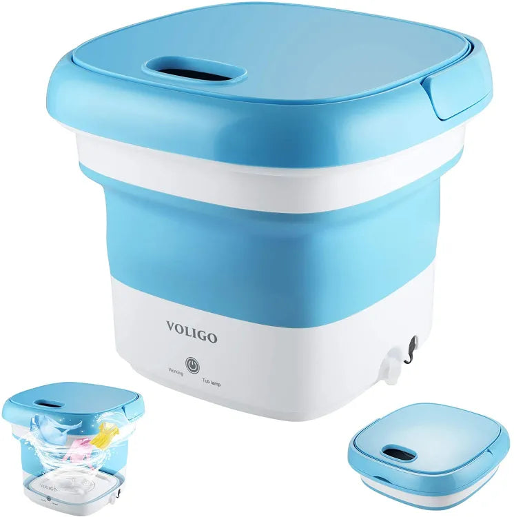 Foldable Mini Washing Machine China imported Heavy Quality ( random color )