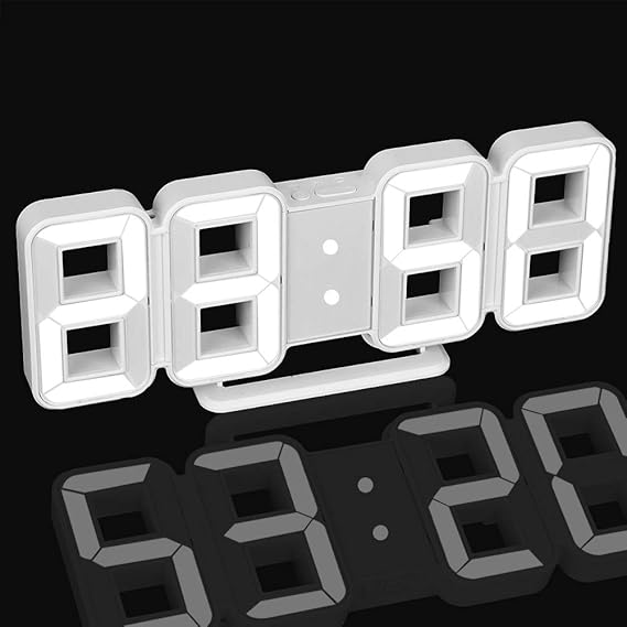 Digital LED Wall & Desk Alarm Clock