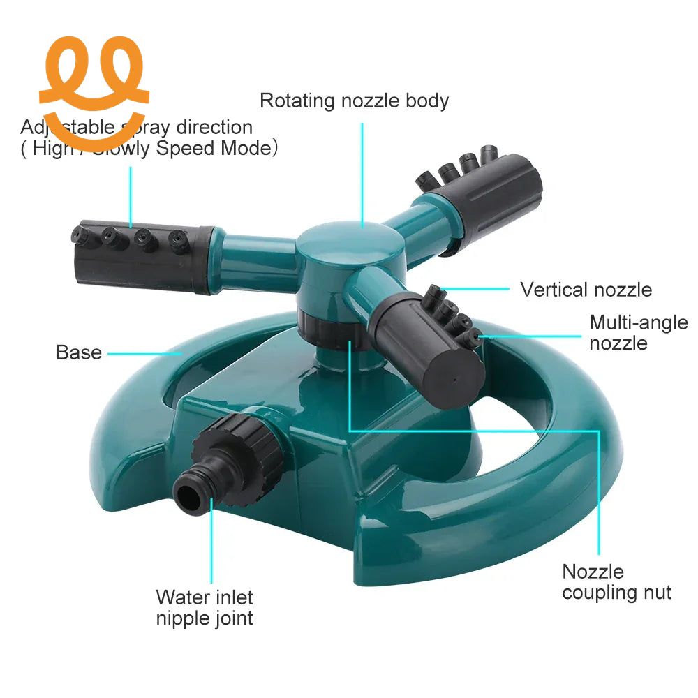 360 ° Rotating Garden Drip Irrigation System