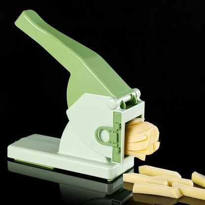 Manual Hand Press Potato slicer for chips french fries maker cutter chipper chopper vegetable cutting tools