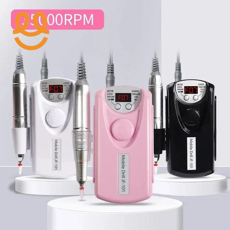 Electric Nail Drill Machine - Gel Motor Sander Polisher Grinder File Limer Toenail Professional Manicure Pedicure Machine
