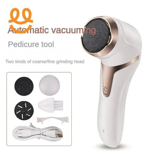 Electric Foot Grinder To Remove Dead Skin Corns Calluses Vacuum Pedicure Machine Waterproof Tools USB Lime Feet