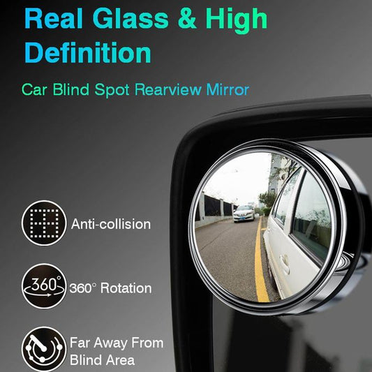 2pcs Round Blind Spot Mirrors