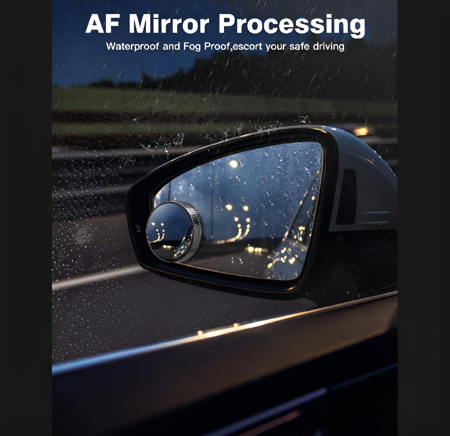 2pcs Round Blind Spot Mirrors