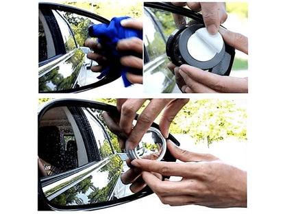 2pcs Round Blind Spot Mirrors