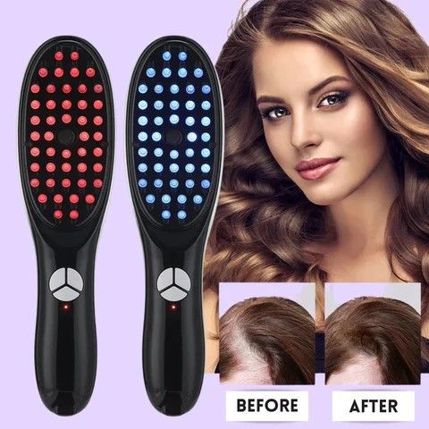Electric Massage Comb For Hair Loss Prevention And Scalp Stimulation Electric Scalp Massager for hair growth Hair Oil Applicator