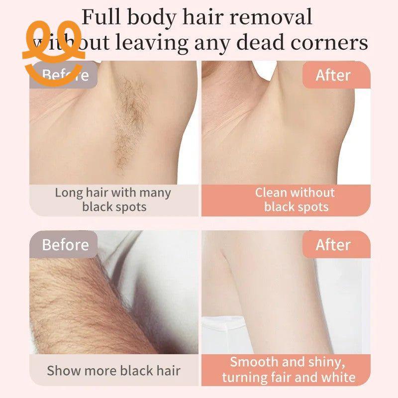 2in1 Electric Portable Hair Trimmer Shaver for Men and Women with Hair Removal Function