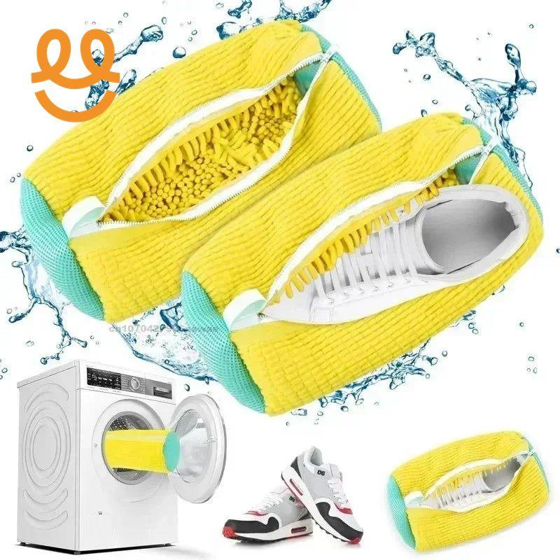 1/2PCS Wash Shoes Bag Padded Net Laundry Shoes Protector
