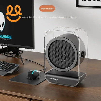 Portable Heater Desktop Warmer Air Heater PTC Ceramic Winter Quick Heating Overheat Protection For Home Office Use
