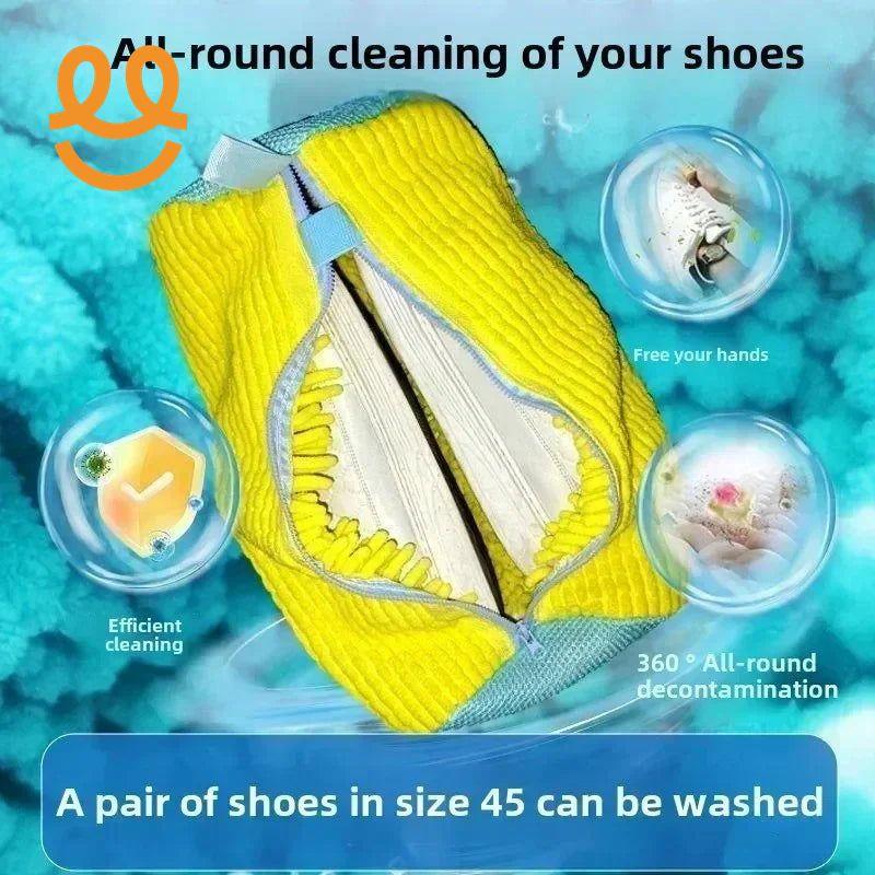 1/2PCS Wash Shoes Bag Padded Net Laundry Shoes Protector