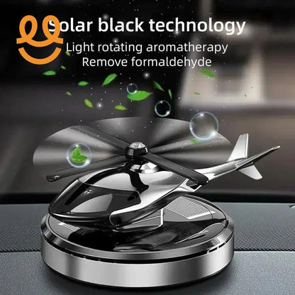 Helicopter Car Fragrance Diffuser Helicopter Shape Dashboard Car Aromatherapy Diffuser Rotation Car Perfume Diffuser Ornament