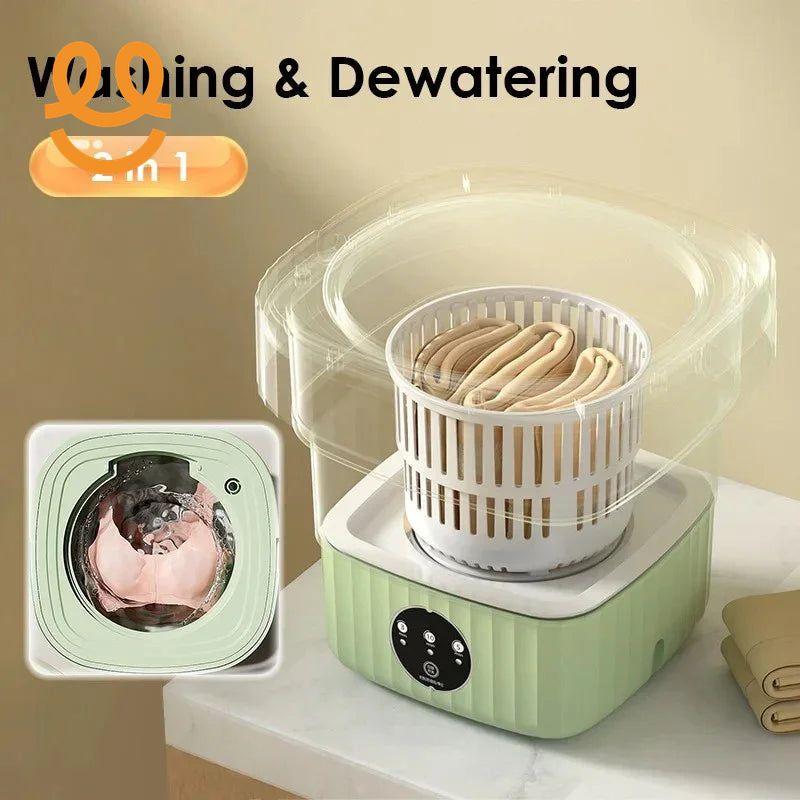 11L Folding Portable Washing Machine