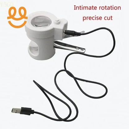 Upgraded Clipper with Glass Toenail Cutter 8x Magnifier for Elder Seniors Parents Birthday Present Gift