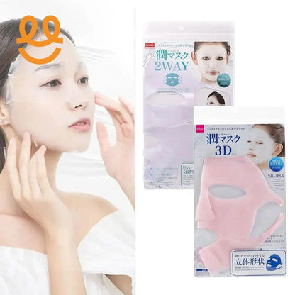 Silicone Face Masks Moisturizing Reusable Travel Holder Sheet Masks Cover Prevent Evaporation Beauty Skin Care Facial Masks