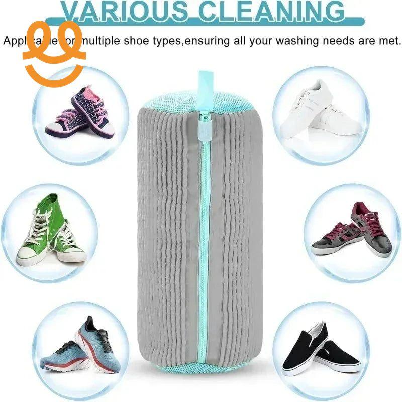 1/2PCS Wash Shoes Bag Padded Net Laundry Shoes Protector