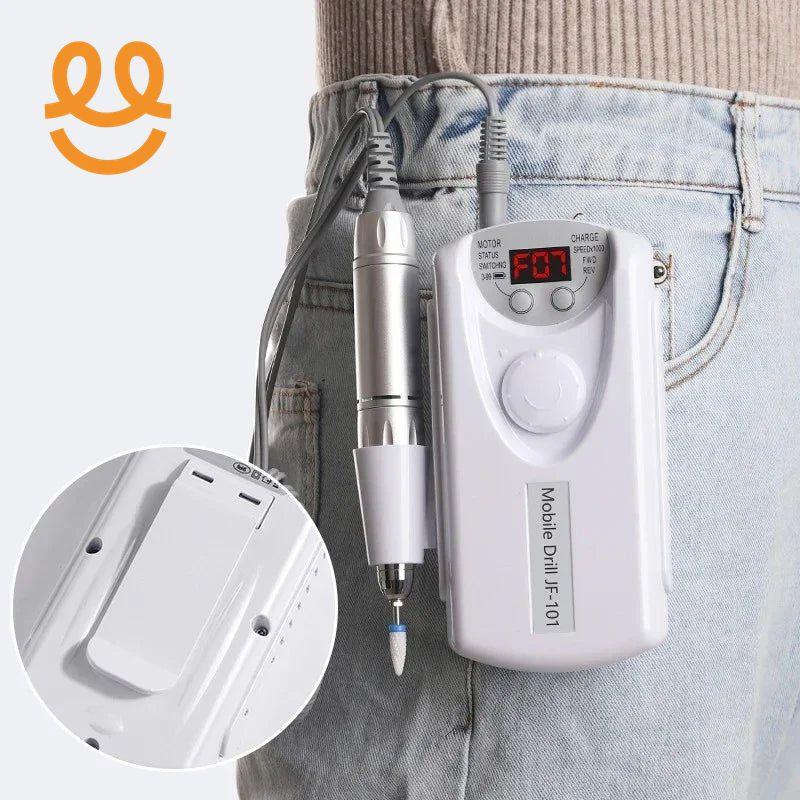 Electric Nail Drill Machine - Gel Motor Sander Polisher Grinder File Limer Toenail Professional Manicure Pedicure Machine