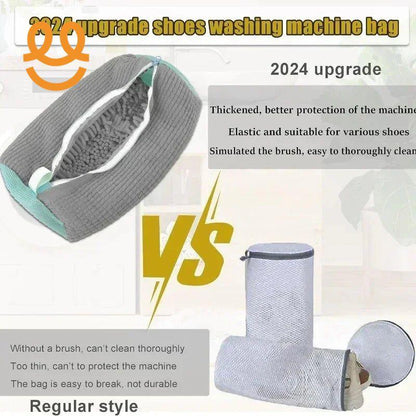 1/2PCS Wash Shoes Bag Padded Net Laundry Shoes Protector