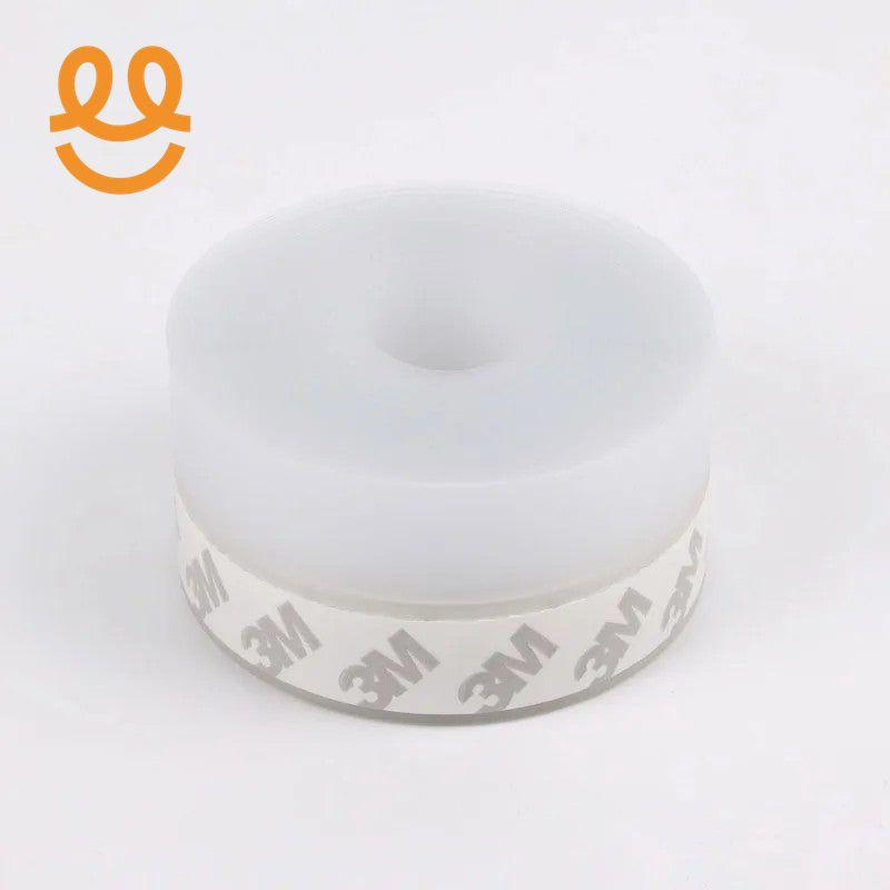 3M Window Sealing Strip Self Adhesive Weather Stripping Silicone Door Bottom Seal Strip Tape for Gaps of House Glass Shower Window