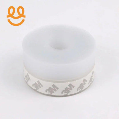 3M Window Sealing Strip Self Adhesive Weather Stripping Silicone Door Bottom Seal Strip Tape for Gaps of House Glass Shower Window