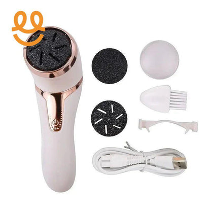 Electric Foot Grinder To Remove Dead Skin Corns Calluses Vacuum Pedicure Machine Waterproof Tools USB Lime Feet