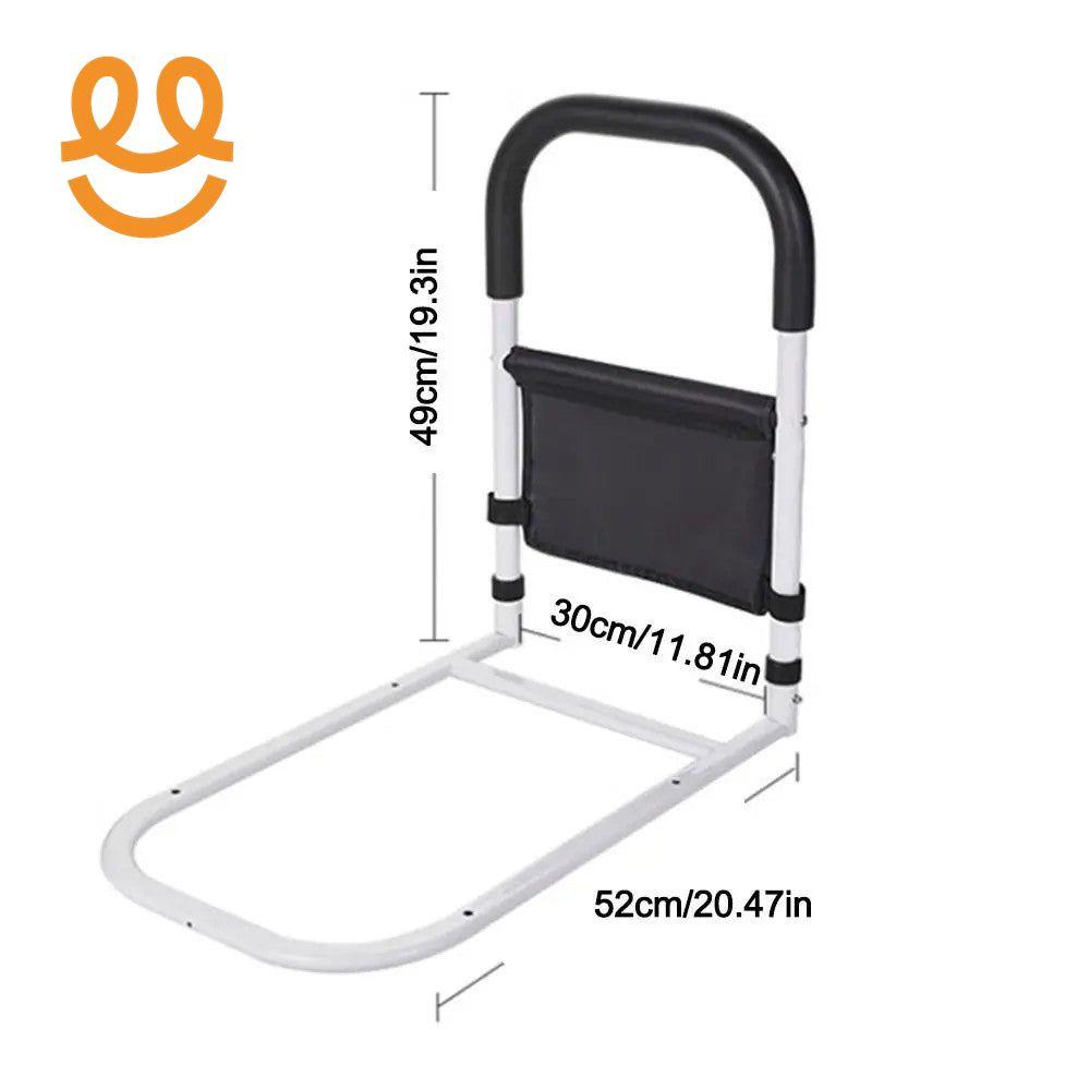 With Storage Bag Elderly Adults Safety Handle Bed Rail Anti-fall Durable Elderly Assist Bar Anti-slip Safety Bed Guardrail