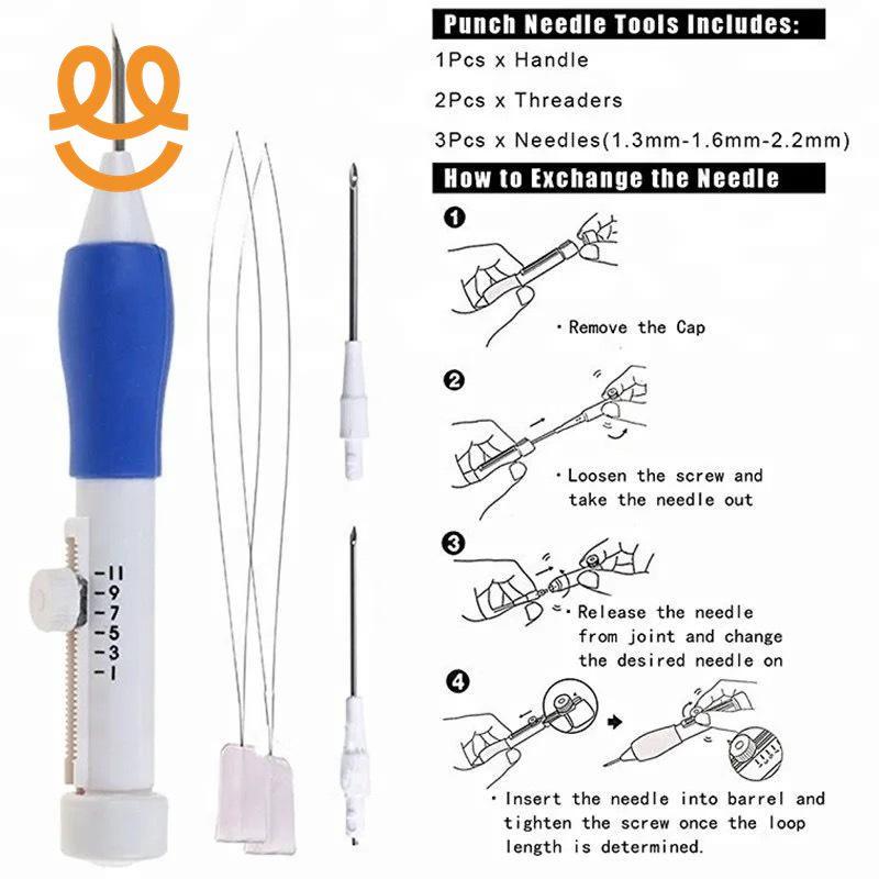 3D Embroidery Punch Needle Set