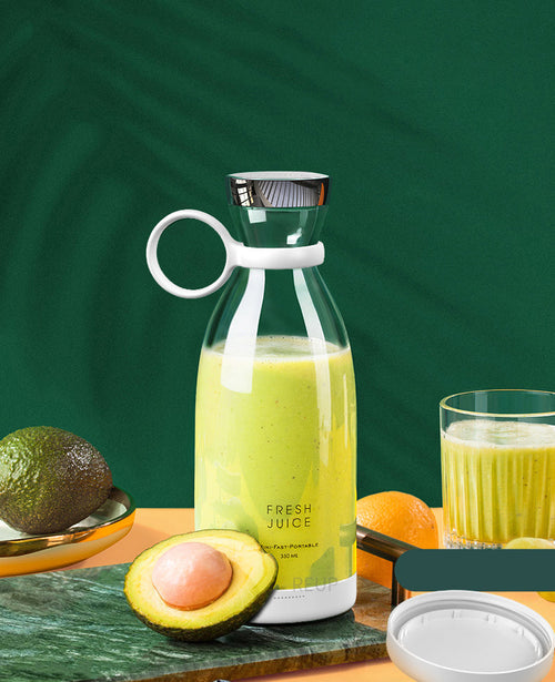 Make Milkshakes like a Boss with Portable Electric Juicer Blender.