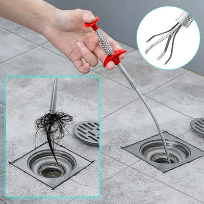 Spring Pipe Dredging Remover Tools & Drain Cleaner Sticks