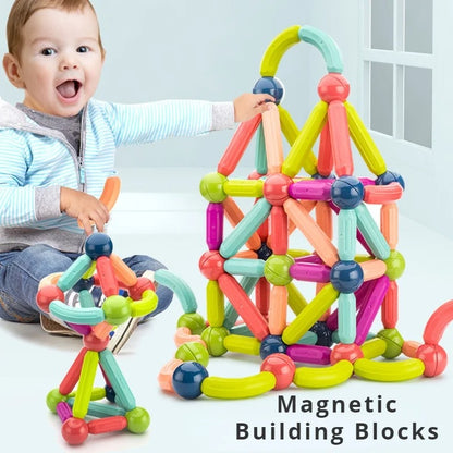 25 pcs Magnetic Blocks Toy for Kids | Magnetic bar blocks Educational and Stimulating Magnetic Toy for Kids Rs 948