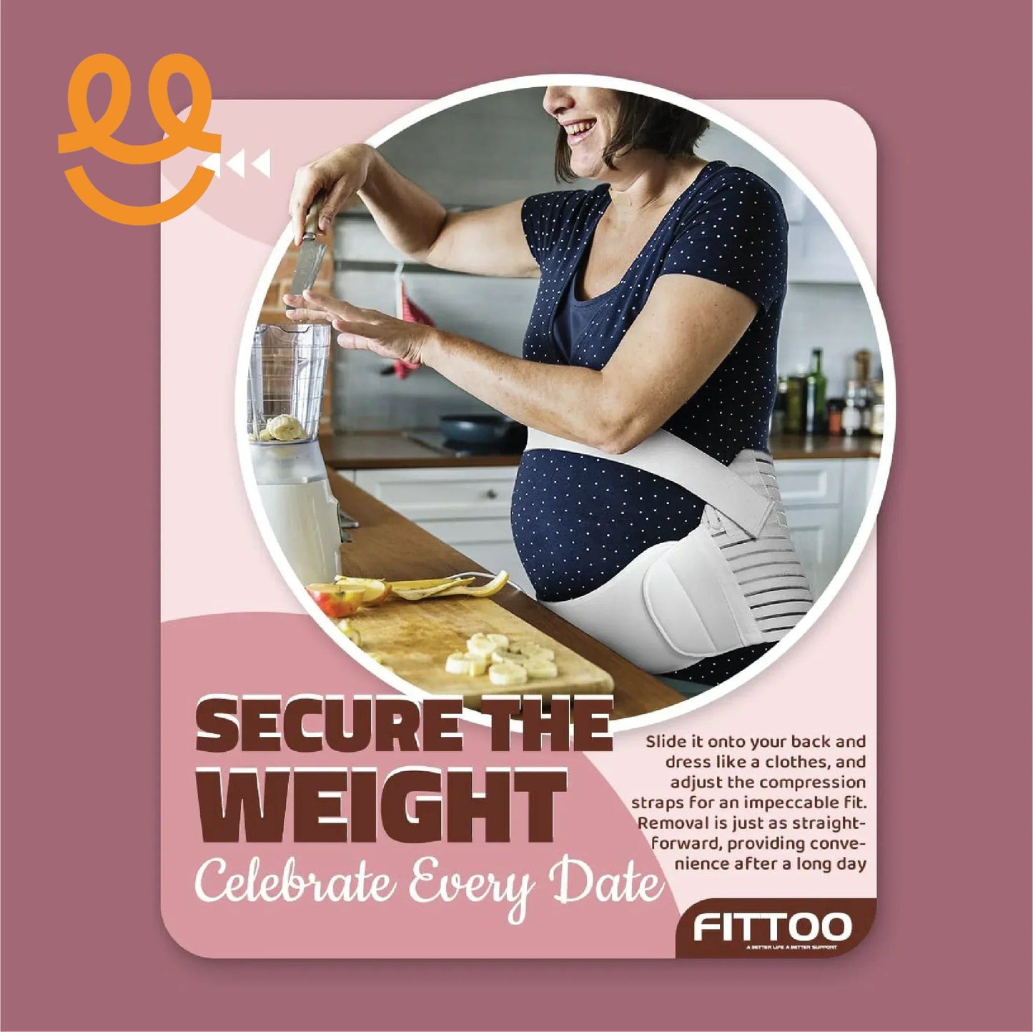 Maternity Belly Support Band - Pregnancy Belt Support