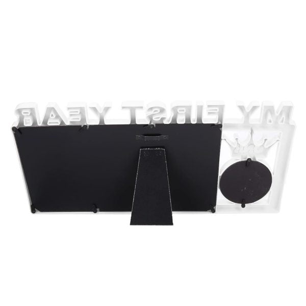 Newborn Baby Photo Frame Baby Pictures Plastic Frame For 12 Months Monthly Milestone Photo Frame My First Year Picture Frame For Baby Newborn