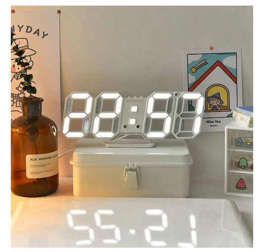 Digital LED Wall & Desk Alarm Clock