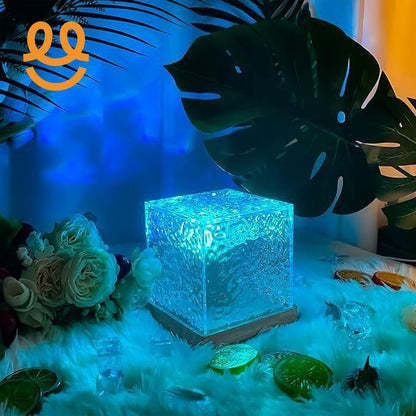 Dynamic Water Ripple Lamp Projector with RGB colors, Underwater Effect