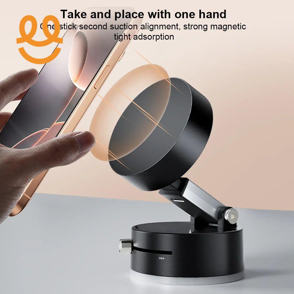 Vaccum Magnetic Vlogging  Mobile Holder Iphone & Android