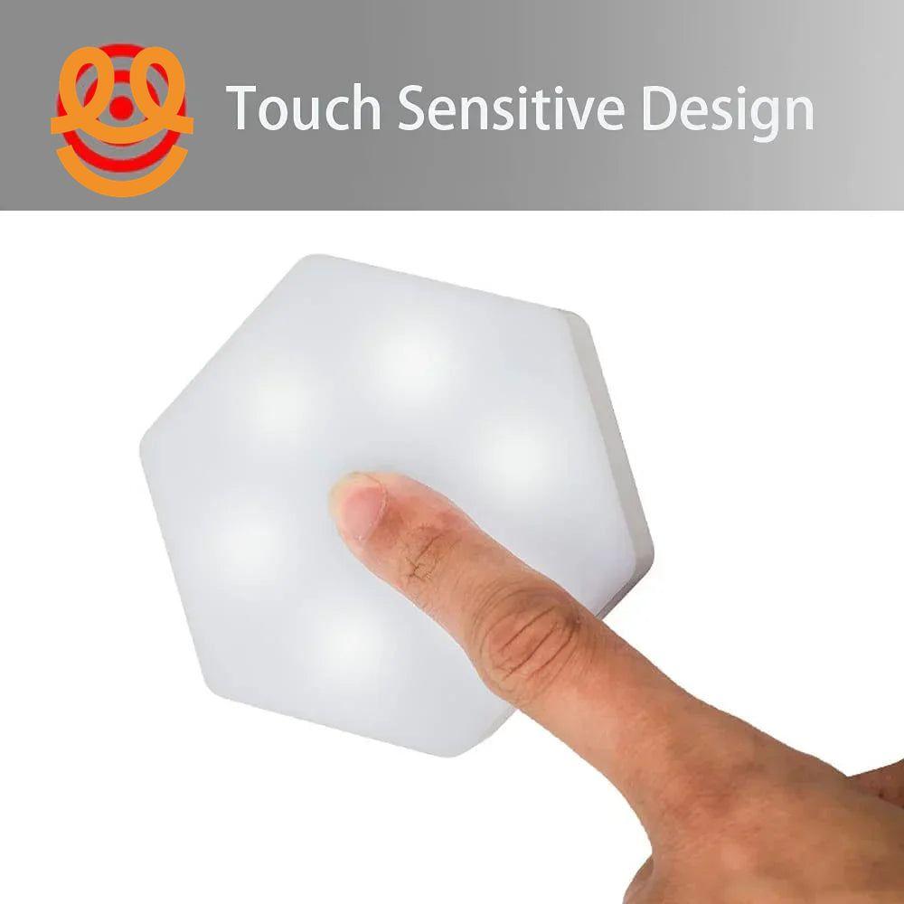LED Quantum lamp Hexagonal Touch Sensor